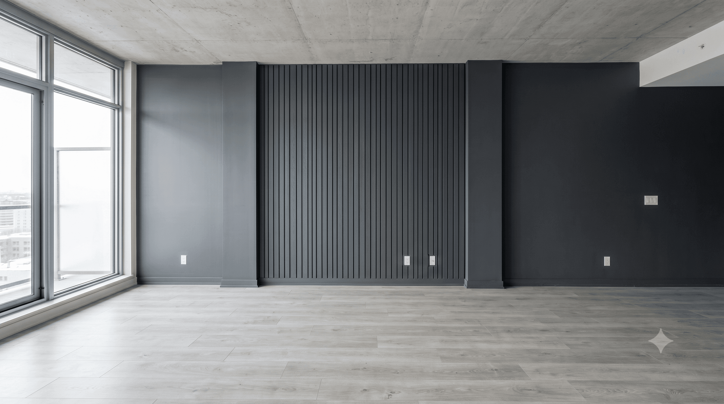 See the Transformation after — Accent Wall 1