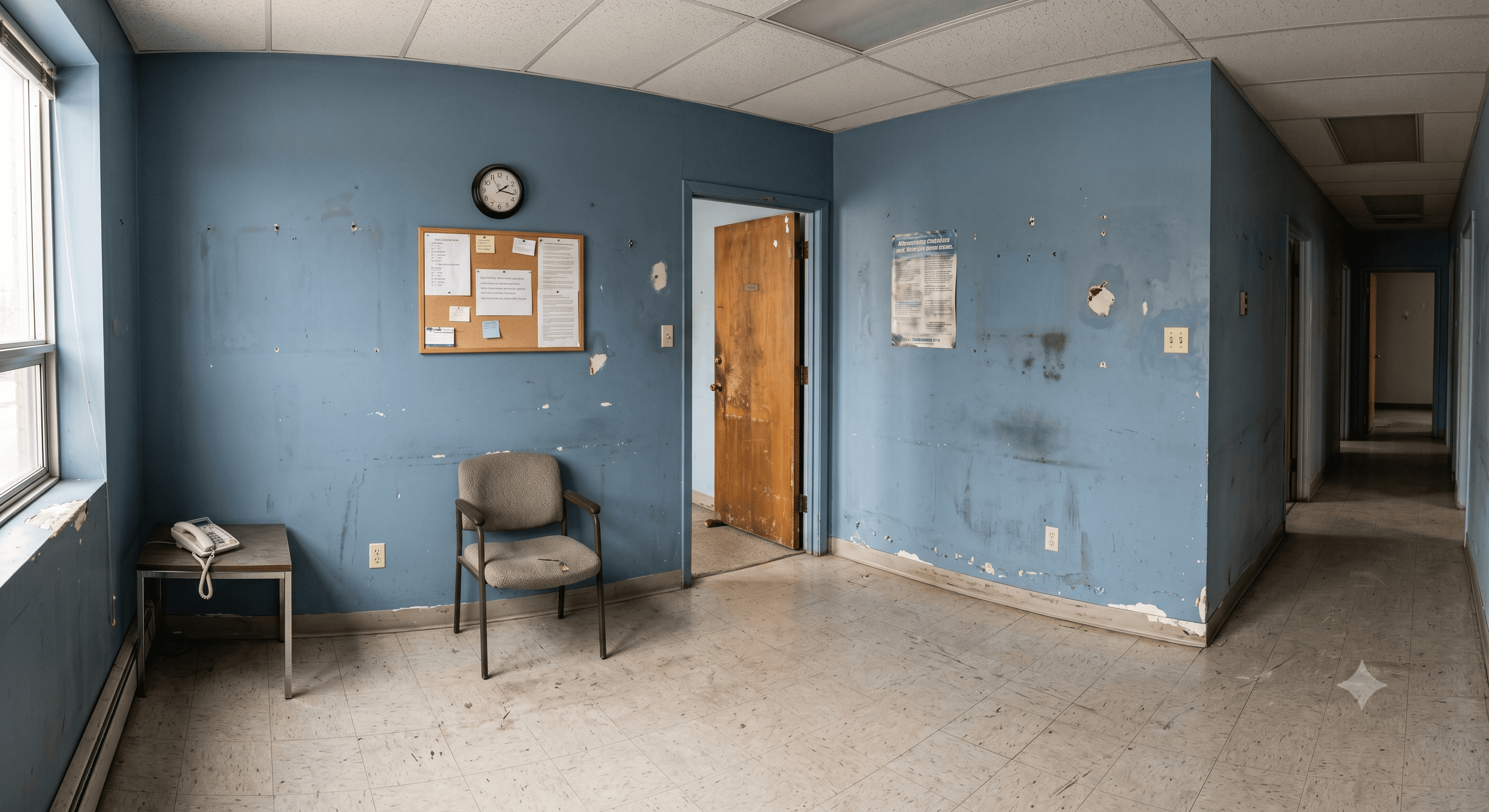 Commercial painting project 3 before photo in Winnipeg