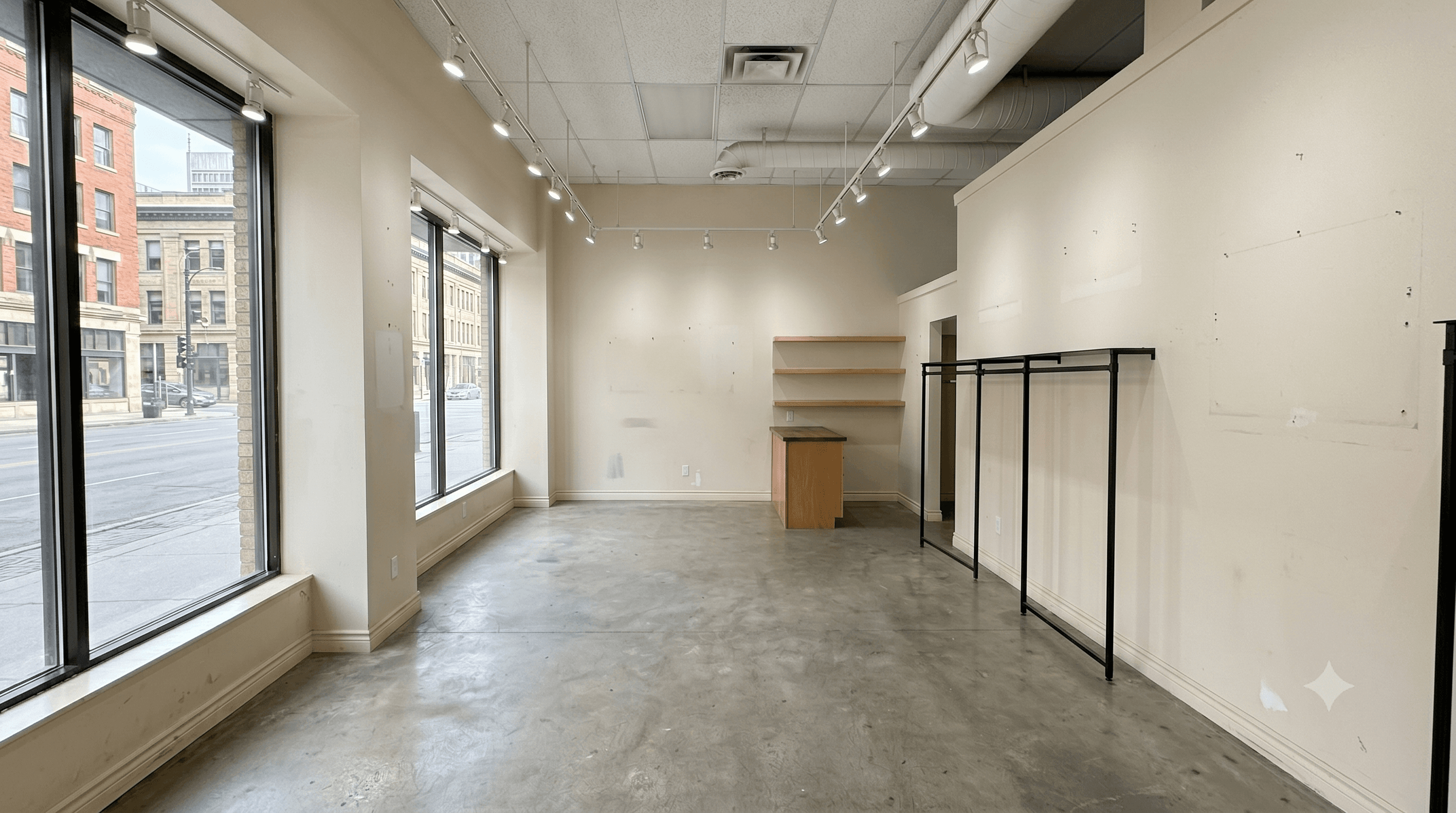 Commercial painting project 7 before photo in Winnipeg