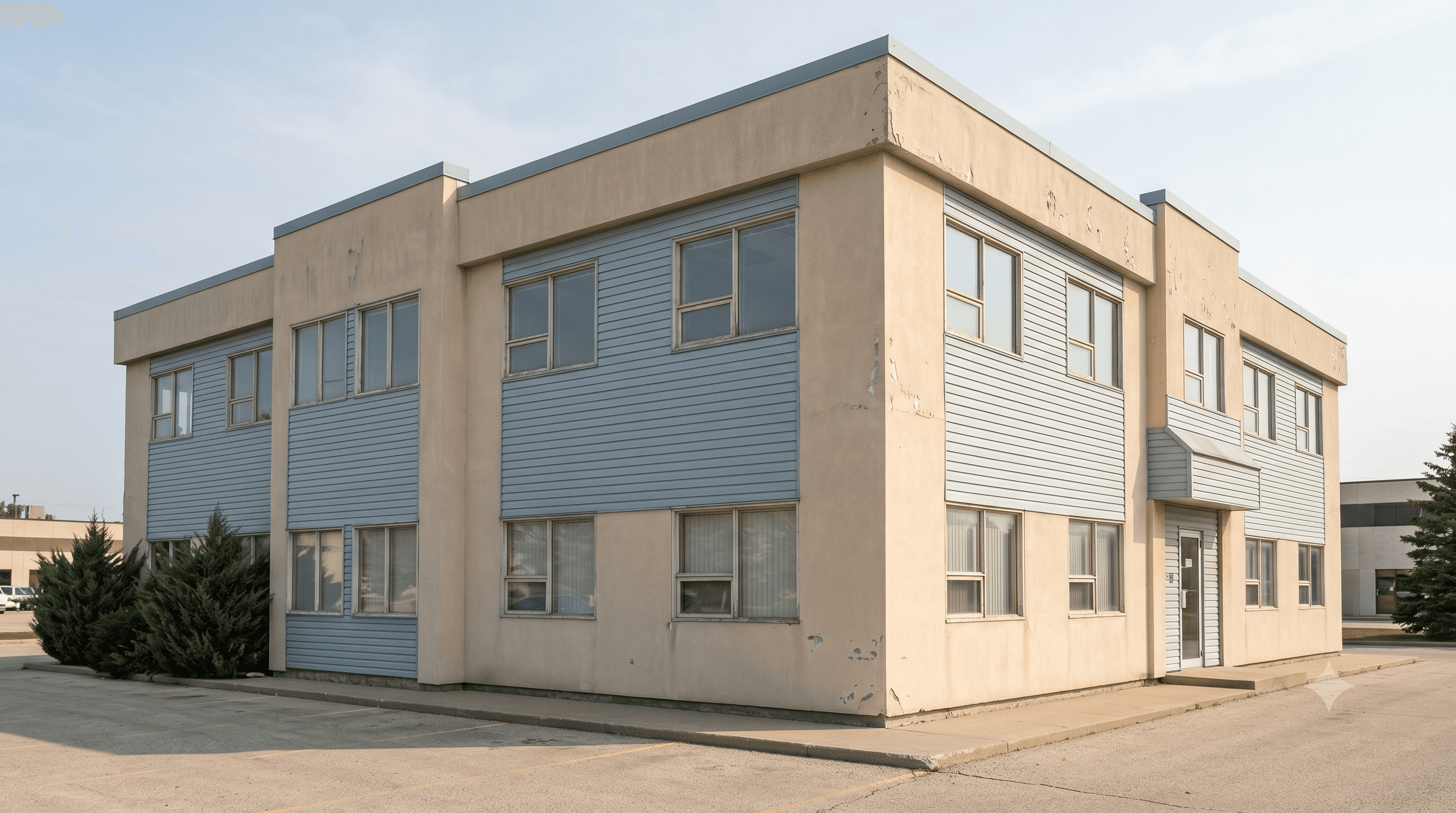 Commercial painting project 8 before photo in Winnipeg