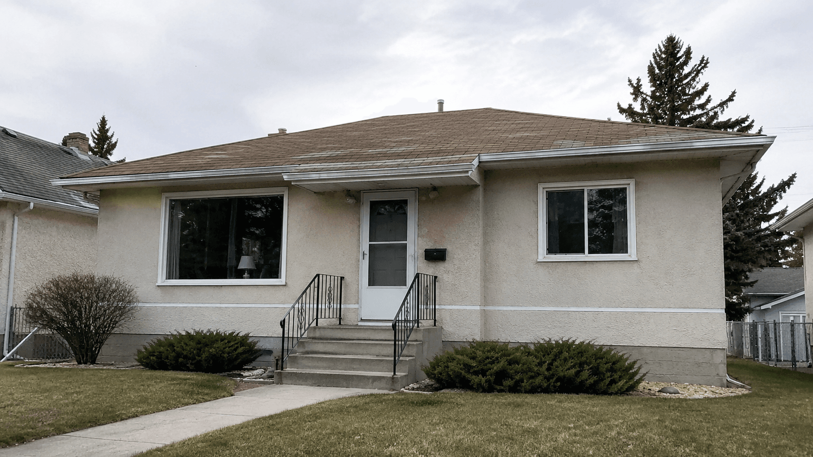 See the Transformation before — Stucco Project 1